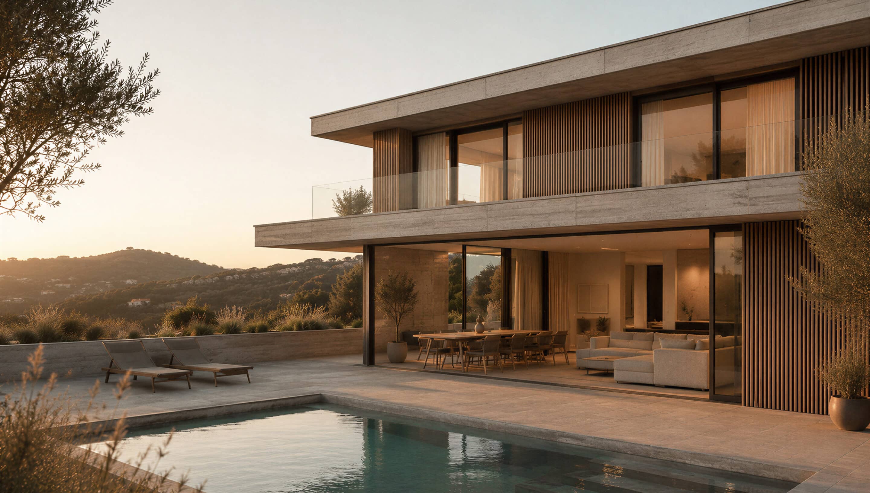 Hillside villa reimagined for contemporary living